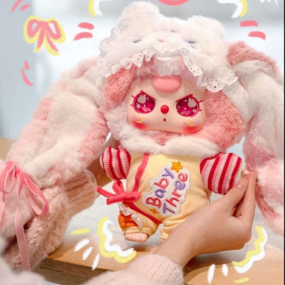 [Confirm Design] Baby Three 400% Good Night Baby Plush