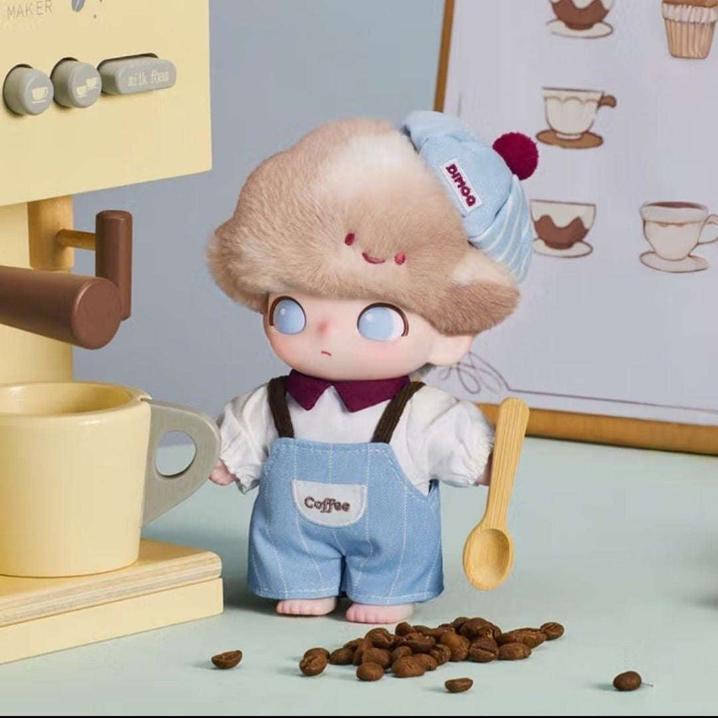 [Confirm Design] Dimoo Crush On Coffee Plush Series Hanging Card Dolls