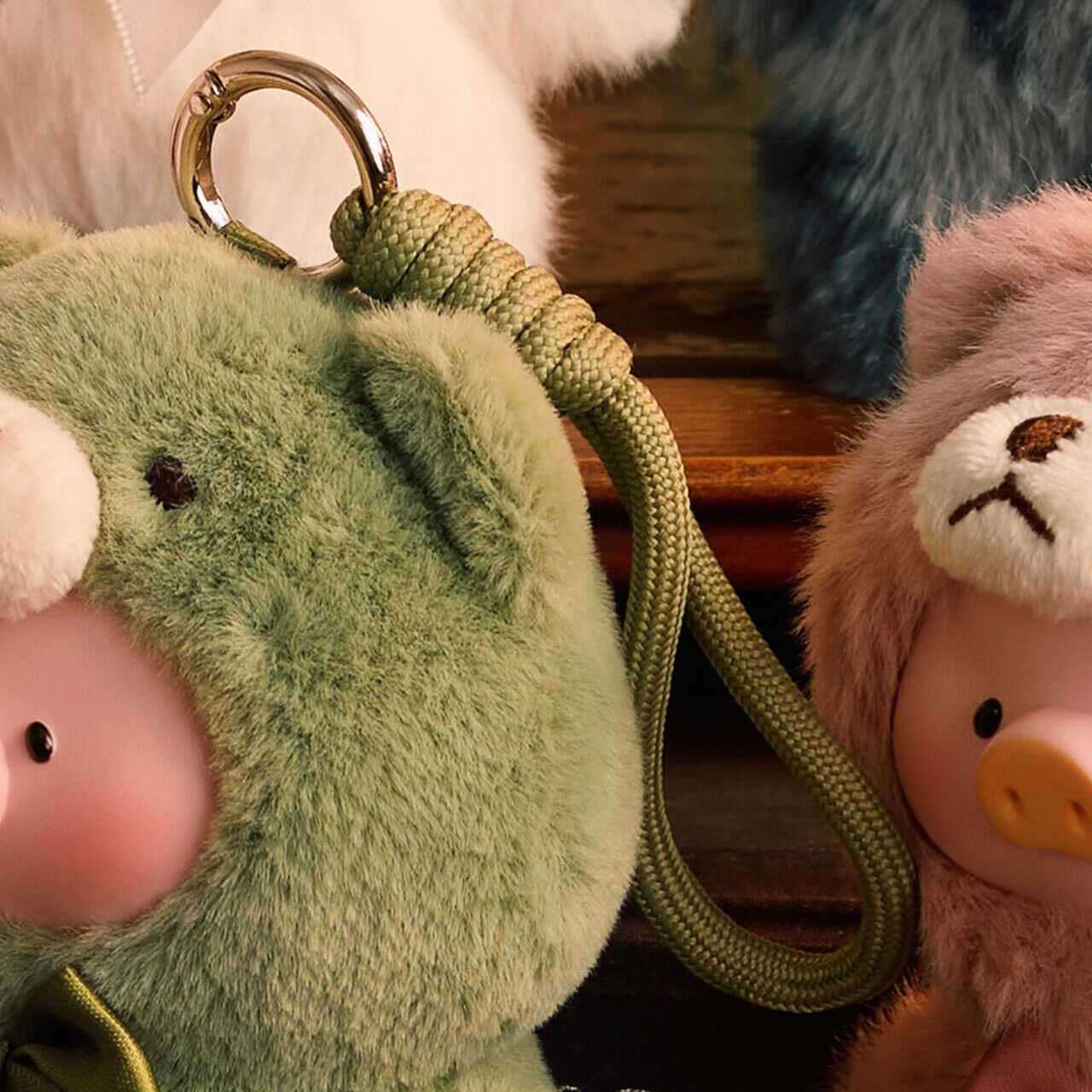 LuLu the Piggy Teddy Lulu Vinyl Face Series PVC Figures