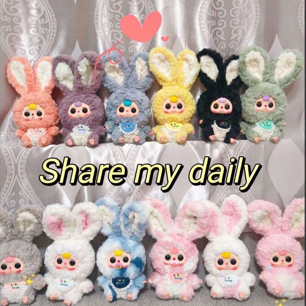 Baby Three Lily Rabbit Town Series-V1 Plush Blind Box