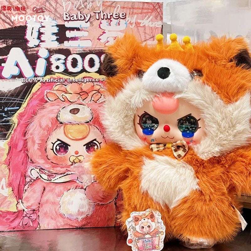 Baby Three Ai 800% Artificial intelligence Plush Series