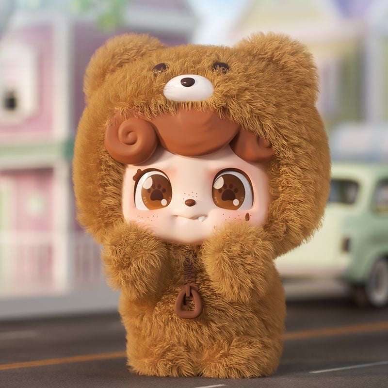 Q.kid Milk Coffee Bear Tag (Singapore Limited)
