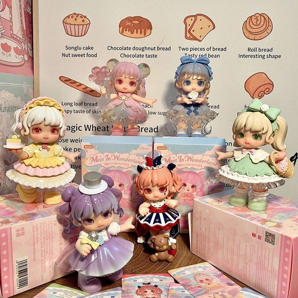 Miana Meet In Wonderland Series Blind Box Figures