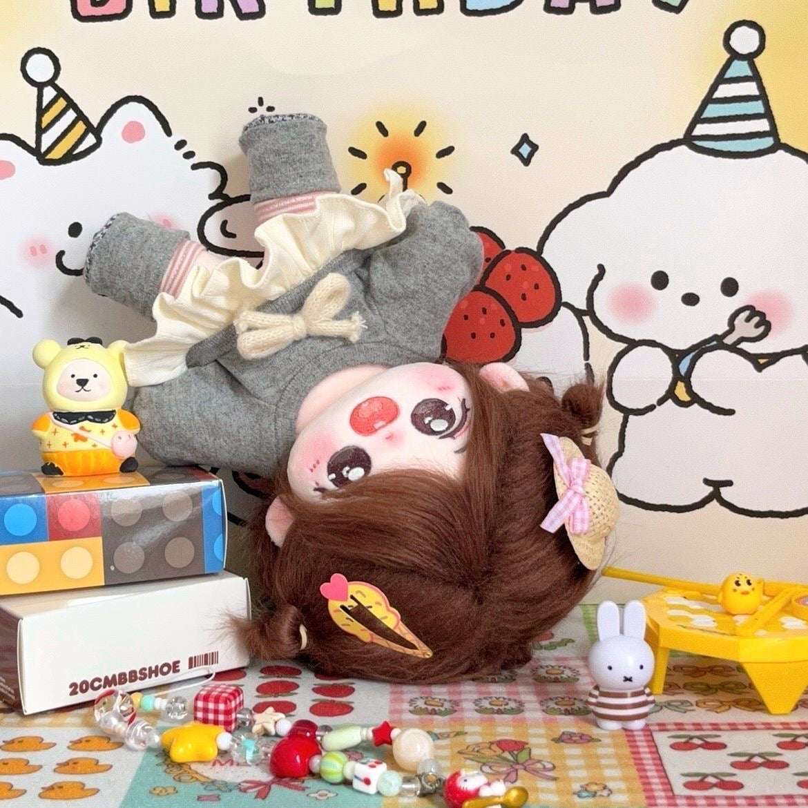 Cotton Doll – Authentic Cute Dress-Up Plush Toy Gift