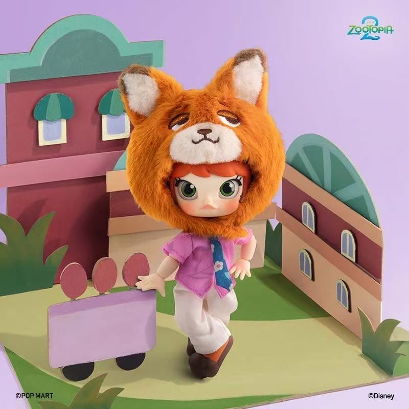 MOLLY Zootopia V2 1/12 BJD Action Figure Plush Blind Box