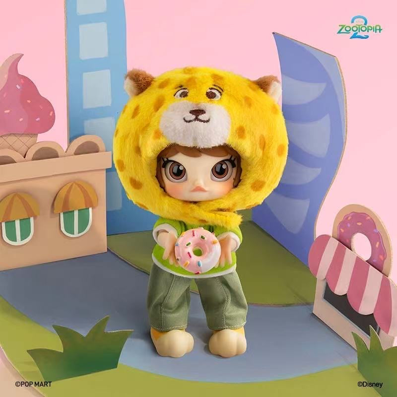 MOLLY Zootopia V2 1/12 BJD Action Figure Plush Blind Box