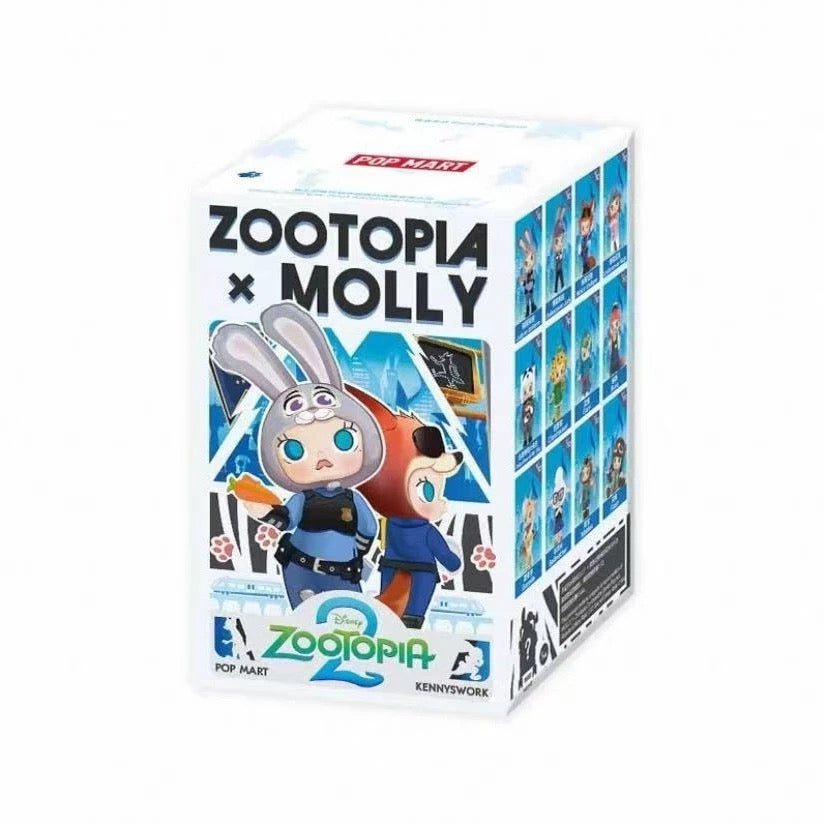 MOLLY × Zootopia Co-branded Series Blind Box Figures