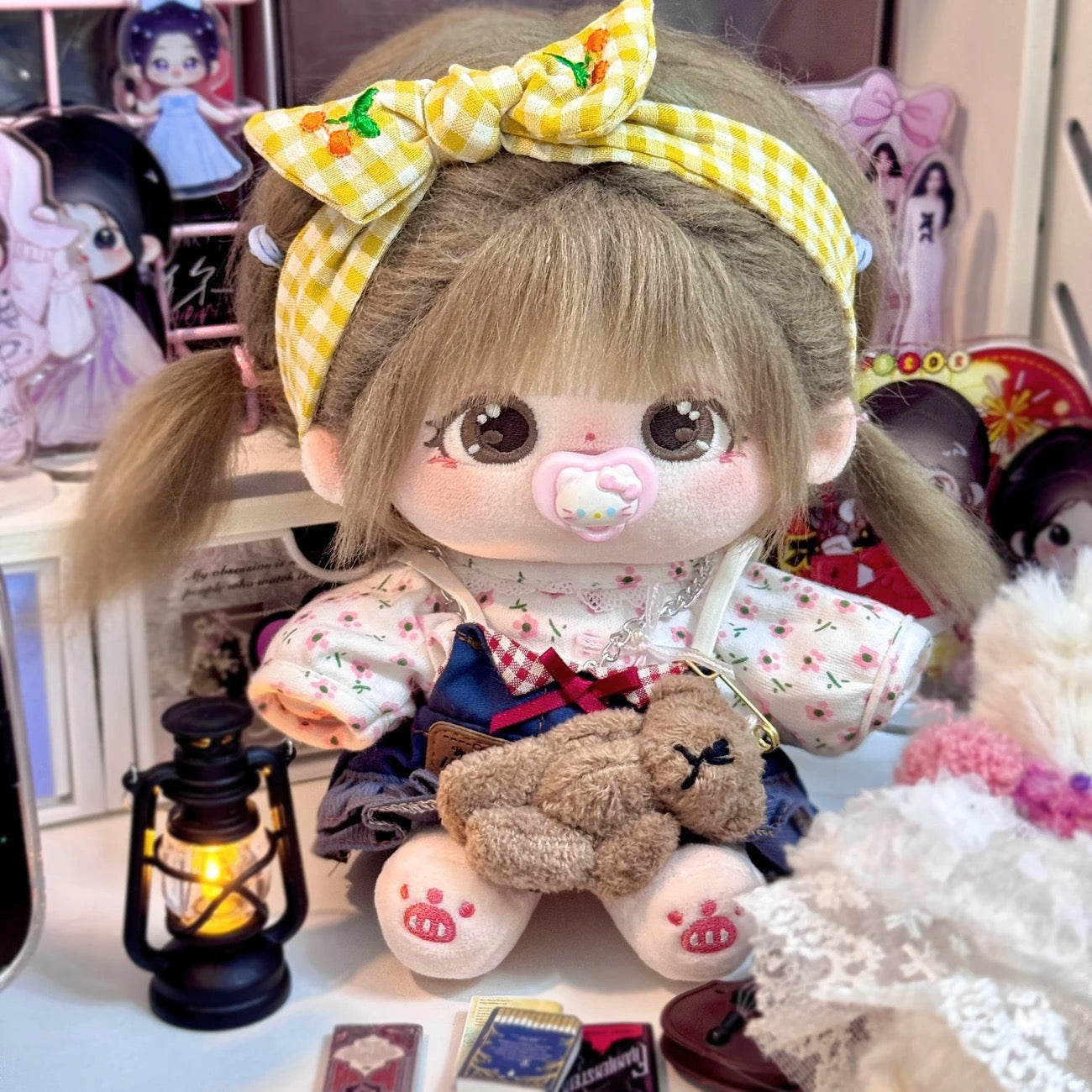 Baby Three Pacifier Accessory – Cute Mini Prop