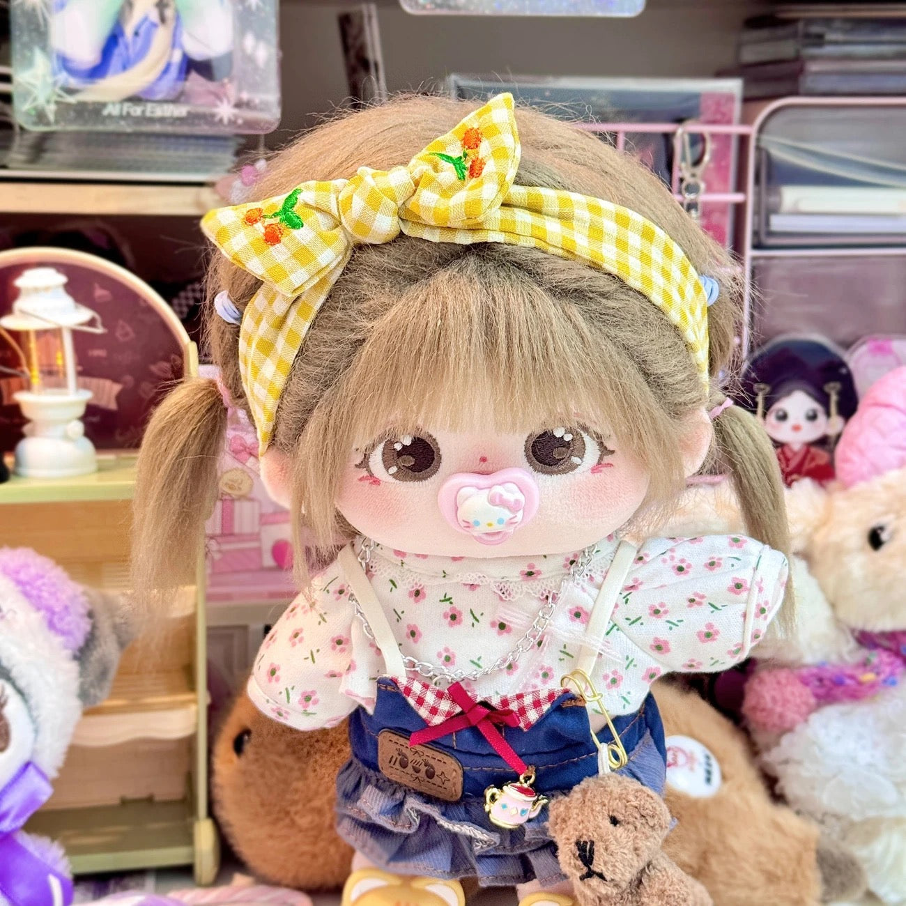 Baby Three Pacifier Accessory – Cute Mini Prop