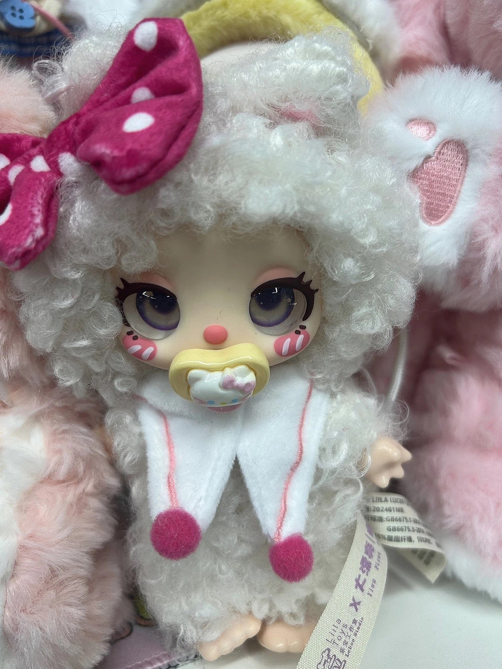 Baby Three Pacifier Accessory – Cute Mini Prop