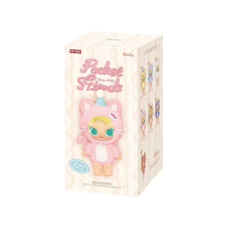 Baby Molly Pocket Friends Series-Vinyl Plush Pendant Blind Box