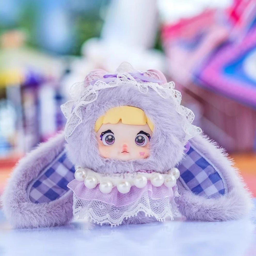 Nommi V8 Nommi Baby Sweetheart Bunny Series Plush Figure Blind Box