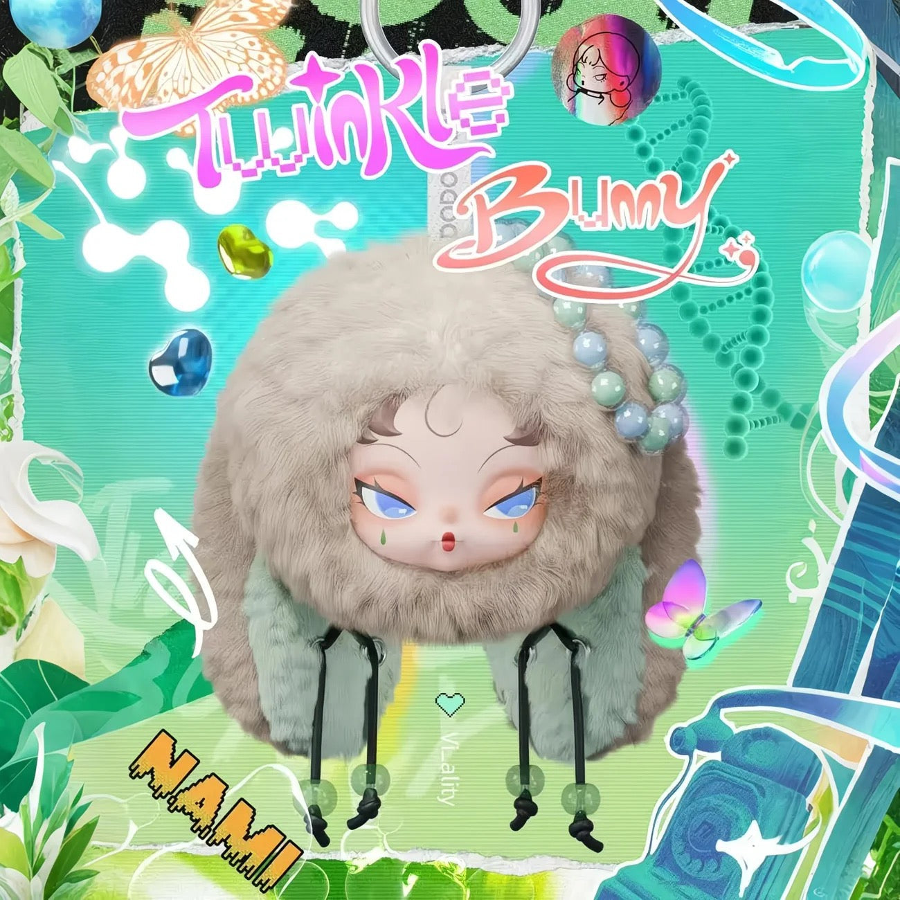 DODO NAMI Twinkle Bunny Series Plush Pendant Blind Box