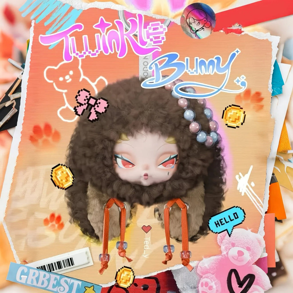DODO NAMI Twinkle Bunny Series Plush Pendant Blind Box