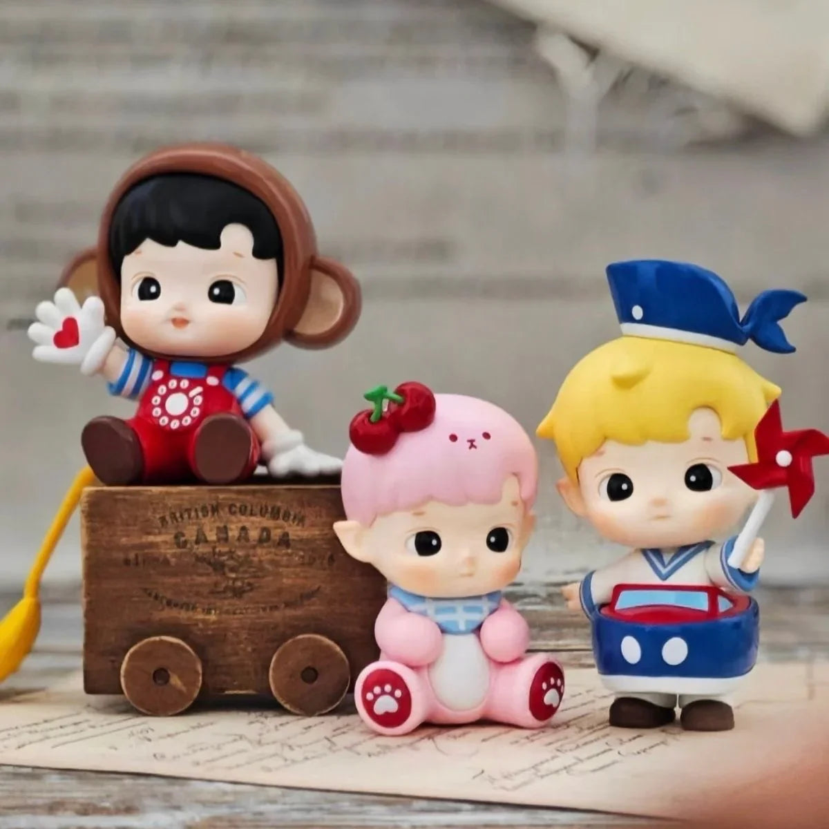 HACIPUPU Rolling Time Machine Series Blind Box Figures