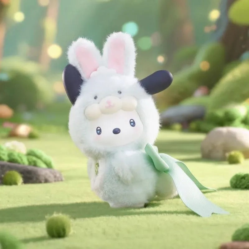 Sanrio Characters Diamond Bunny Baby Series Plush Figures Blind Box