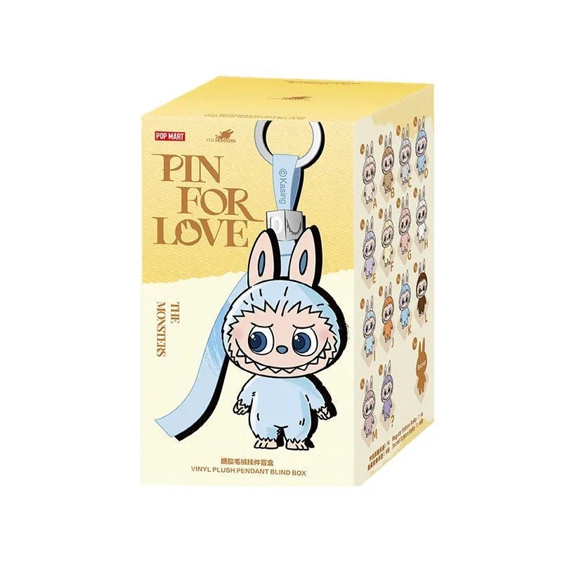 THE MONSTERS LABUBU Pin for Love Series Plush Pendant Blind Box