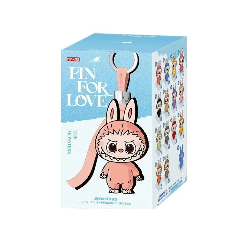 THE MONSTERS LABUBU Pin for Love Series Plush Pendant Blind Box