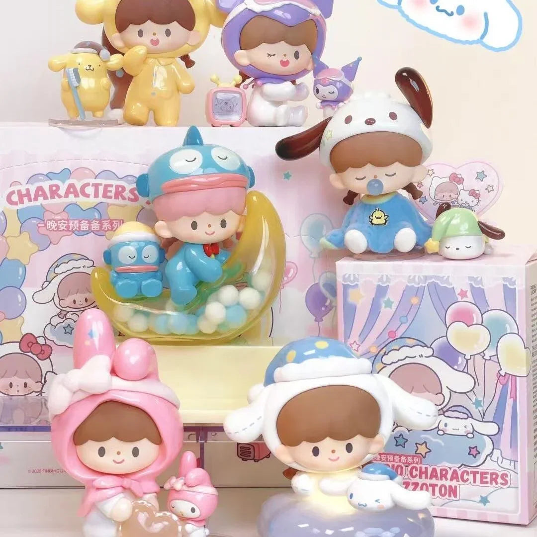 Zzoton x SANRIO CHARACTERS-Preparation Before Bedtime Series Blind Box