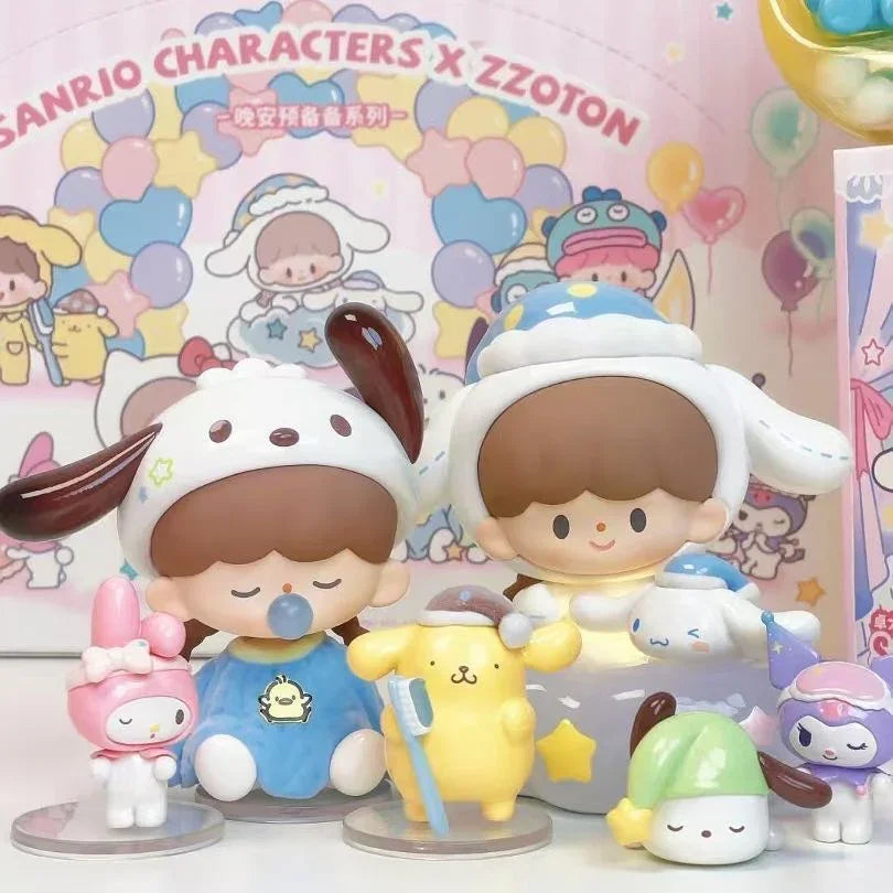 Zzoton x SANRIO CHARACTERS-Preparation Before Bedtime Series Blind Box