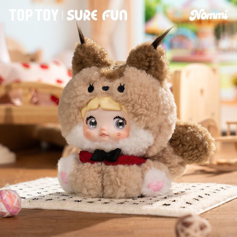 Nommi-V12 Sitting Zoo Series Plush Blind Box
