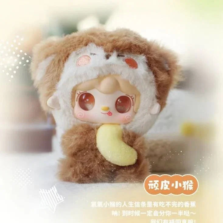 Yooki V10 Generation Mini Pendant Plush Blind Box-Hug Gourmet Restaurant