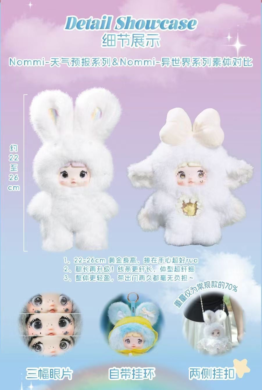 Nommi V9 Weather Forecast Series Plush Dolls Blind Box
