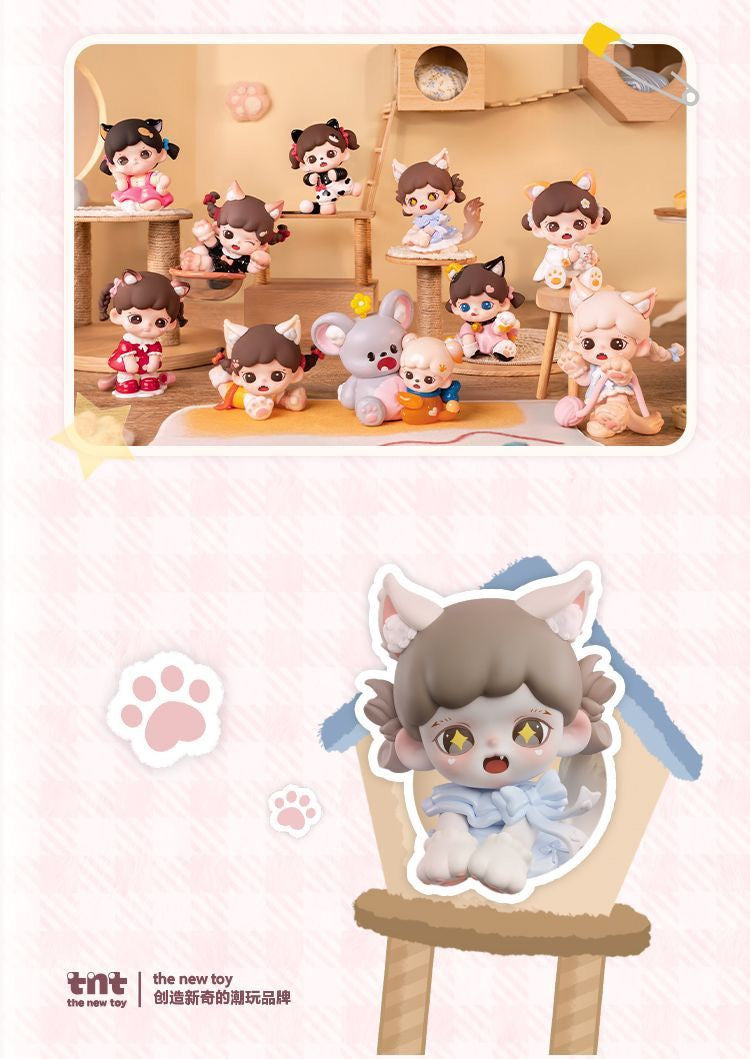 Zoraa Meow Cat Face Studio MINI Series Handmade Figure Blind Box