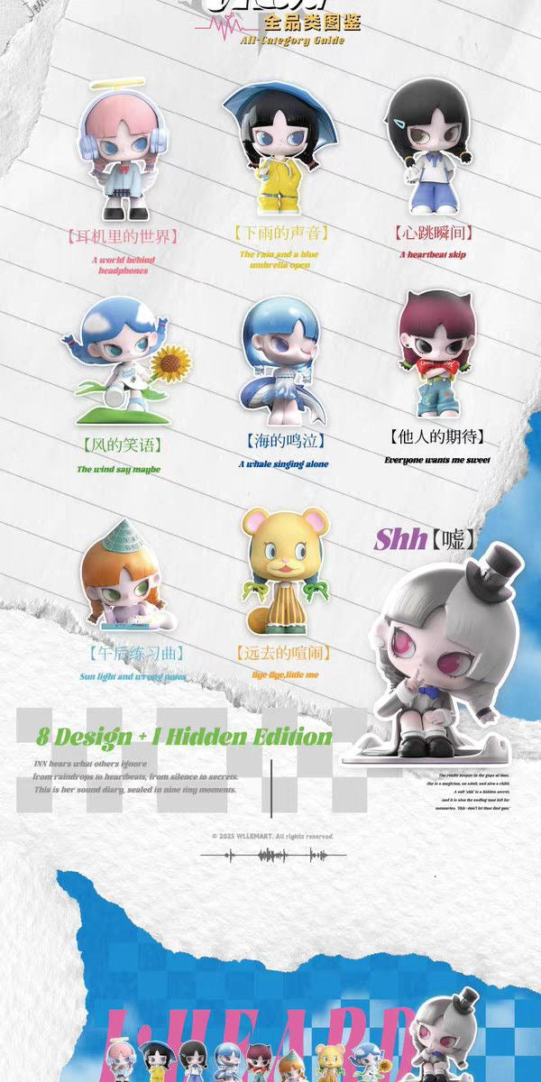 INN'S I Heard Series Blind Box Figures