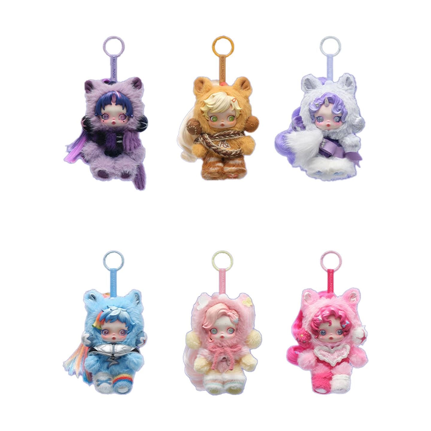 【Claim Party】SKULLPANDA × My Little Pony Series Plush Doll Pendant