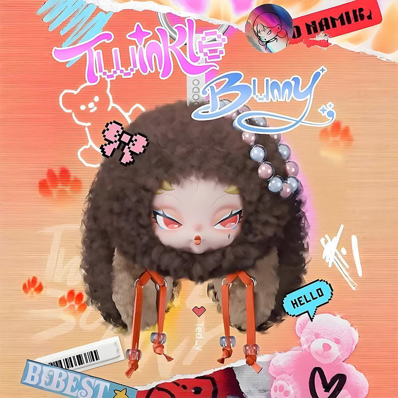 DODO NAMI Twinkle Bunny Series Plush Pendant Blind Box