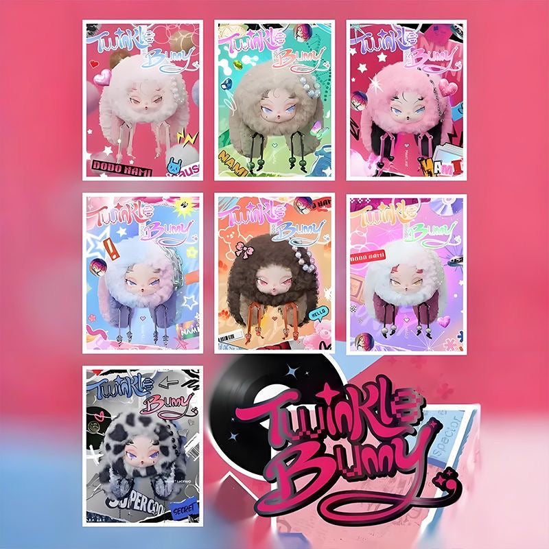 DODO NAMI Twinkle Bunny Series Plush Pendant Blind Box