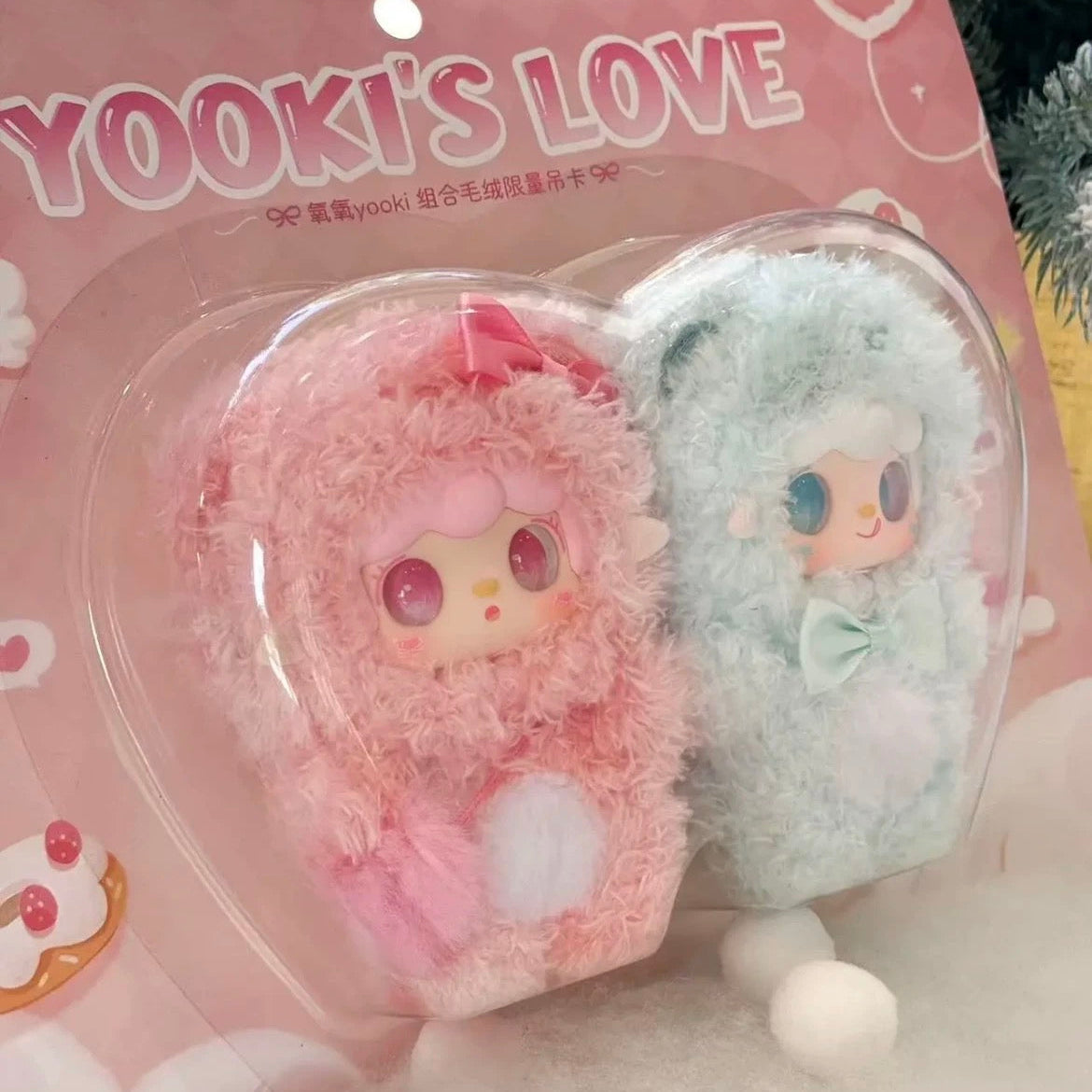 YOOKI Love Bear Plush Series Limited Hanging Card