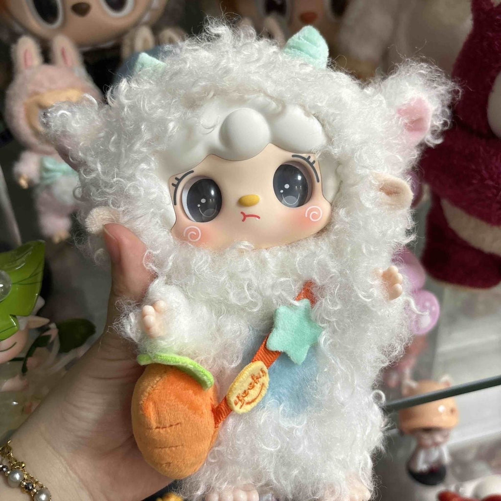 Yooki Lamb 100% Vinyl Plush Doll Hang Card