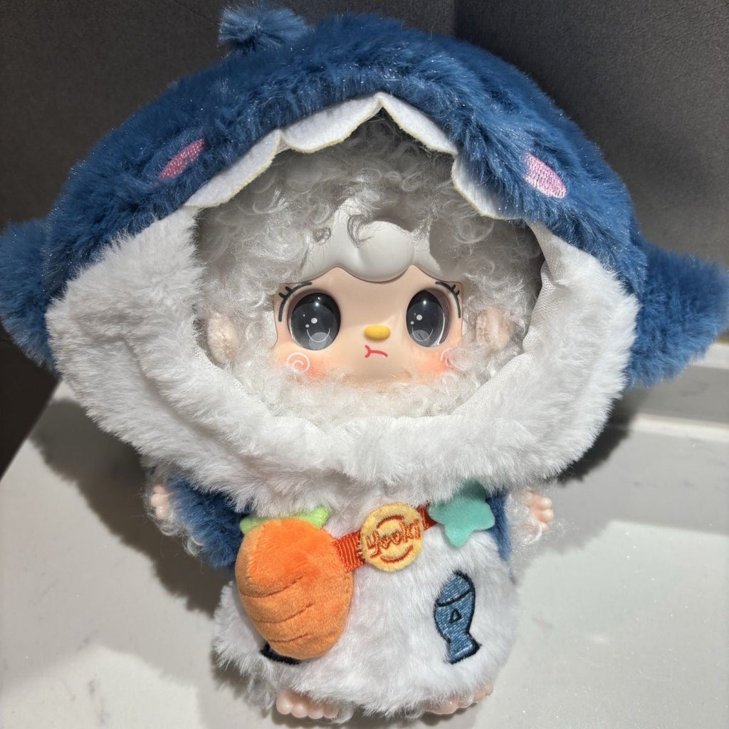 Yooki Lamb 100% Vinyl Plush Doll Hang Card