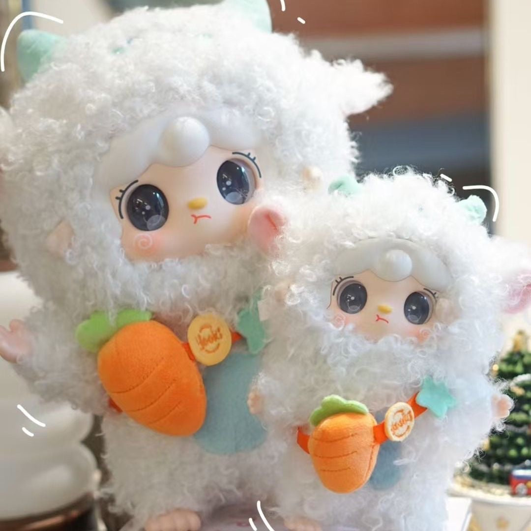 Yooki Lamb 100% Vinyl Plush Doll Hang Card