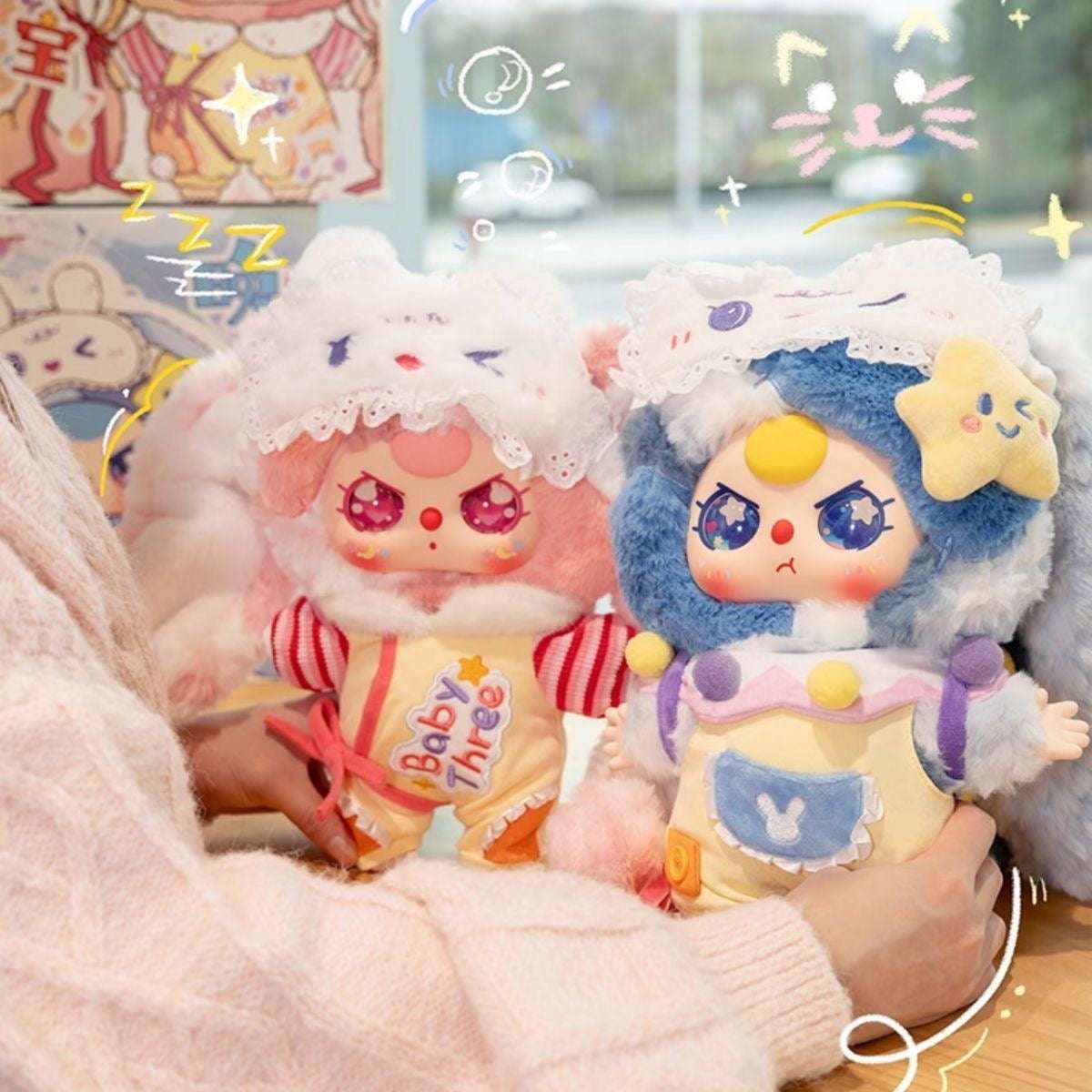 [Confirm Design] Baby Three 400% Good Night Baby Plush