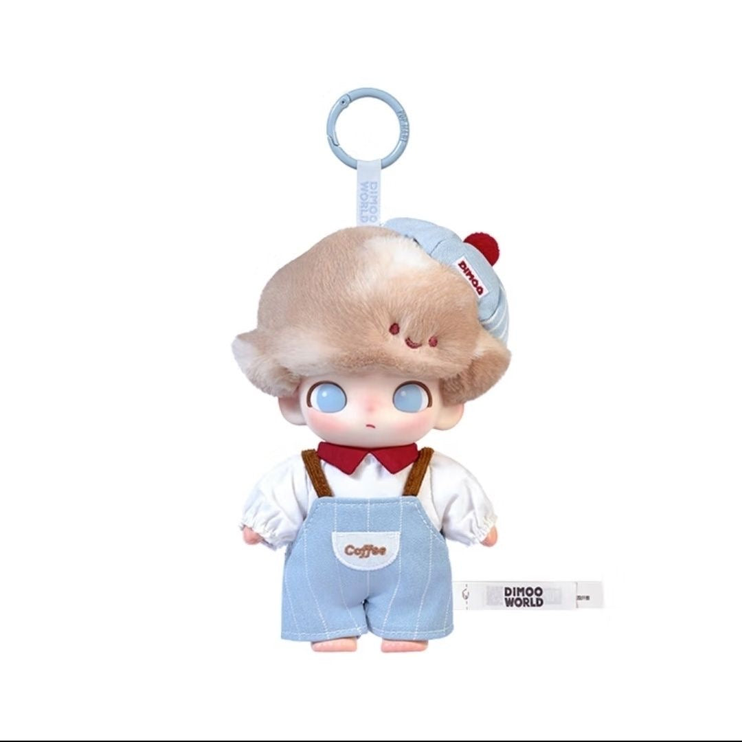 Dimoo Crush On Coffee Plush Series Hanging Card Dolls