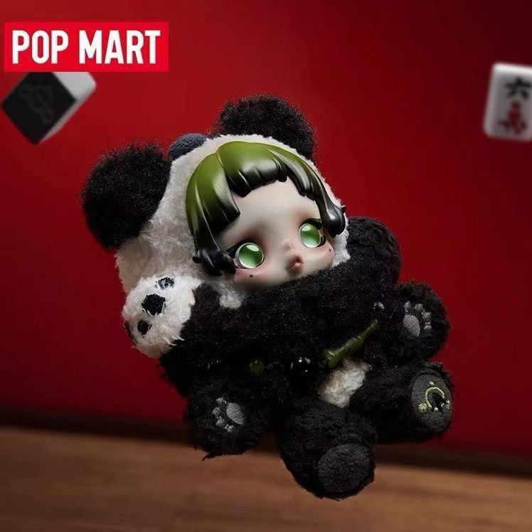 Skullpanda Lazy Panda Plush Series Hanging Card Dolls
