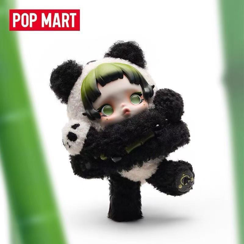 Skullpanda Lazy Panda Plush Series Hanging Card Dolls