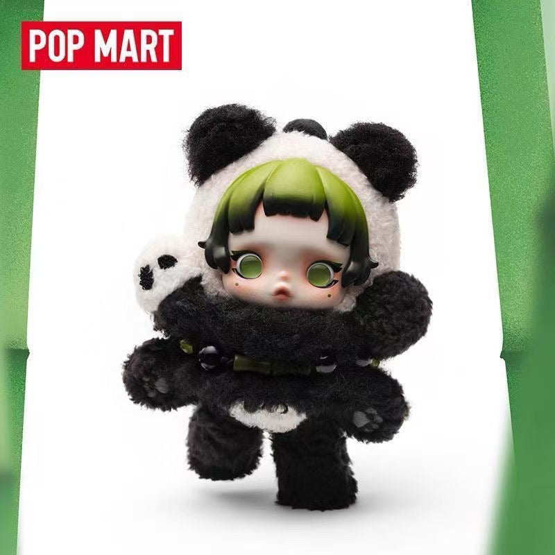Skullpanda Lazy Panda Plush Series Hanging Card Dolls