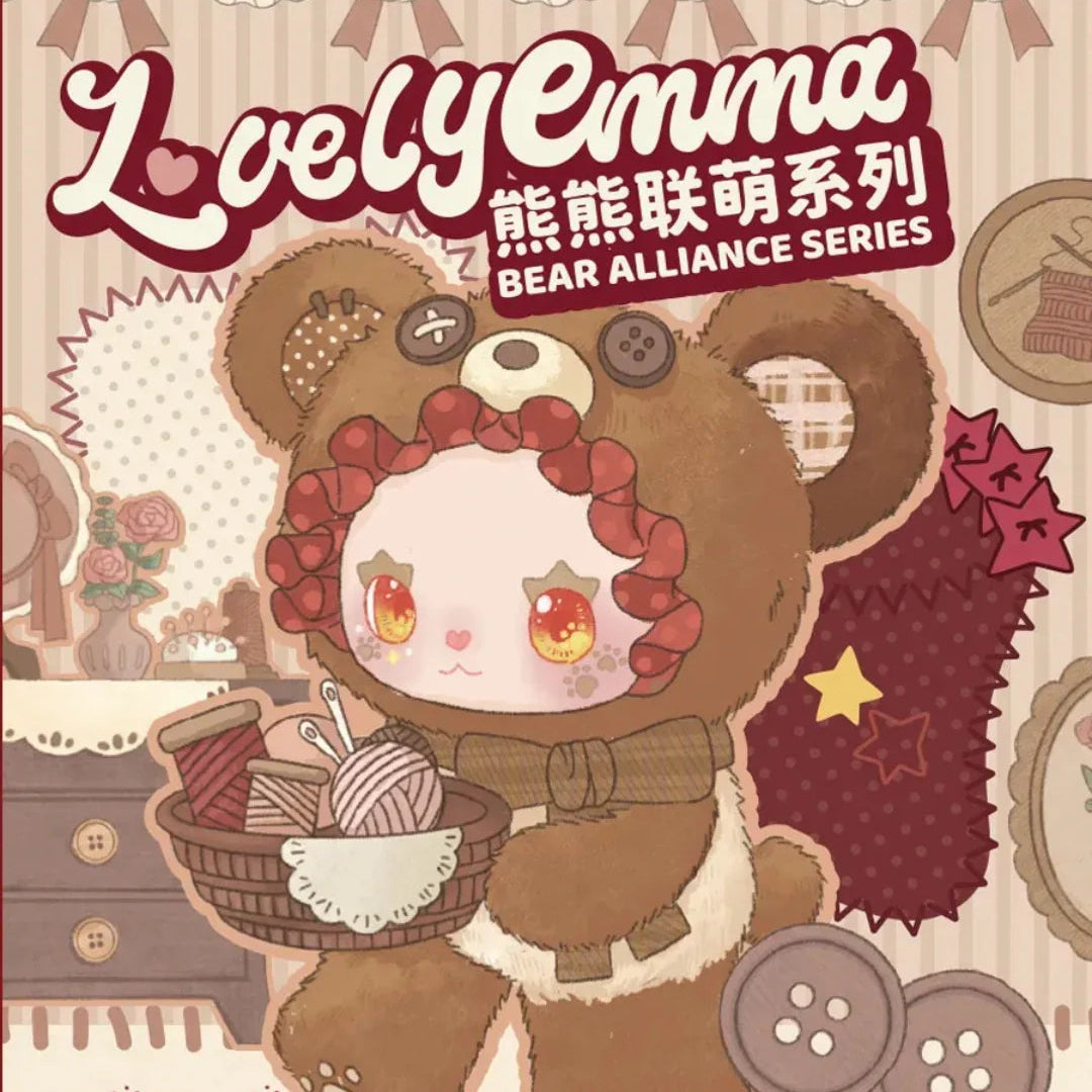 LOVELY EMMA Bear Alliance Plush Series Blind Box